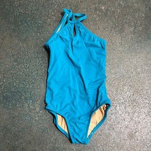 Teal Blue leotard